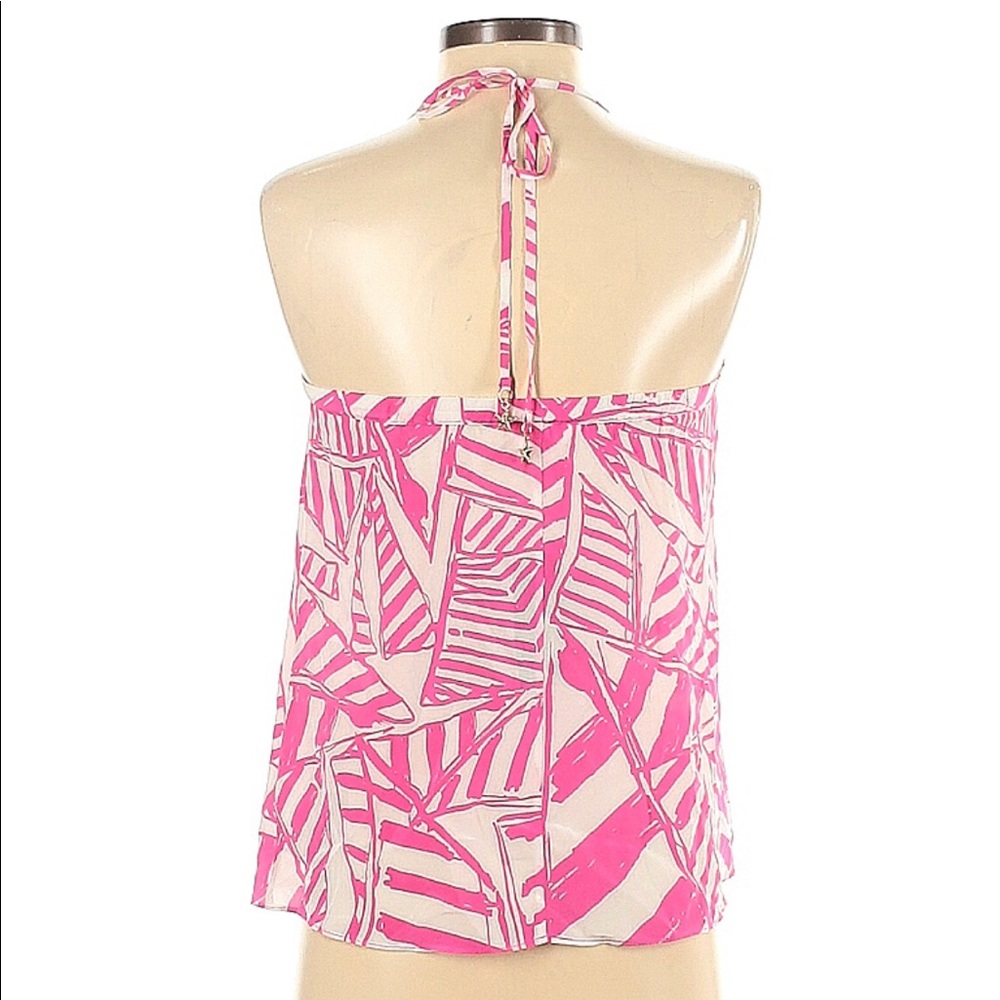 NWT Lilly Pulitzer Silk Halter XS - Picture 4 of 5